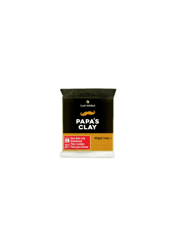 Papa's Clay Polymerová hmota 60 g mustard