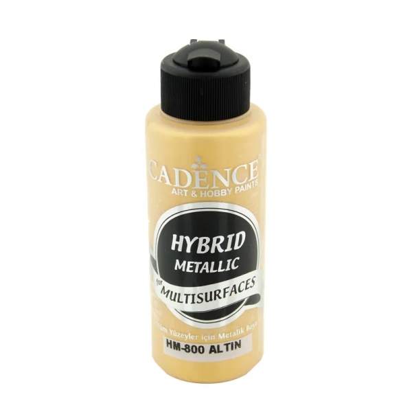 Metalická barva Cadence Hybrid Metalic, 120 ml - gold, zlatá