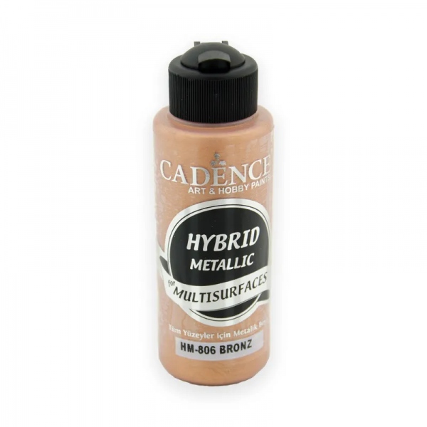 Metalická barva Cadence Hybrid Metalic, 120 ml - bronze, bronzová