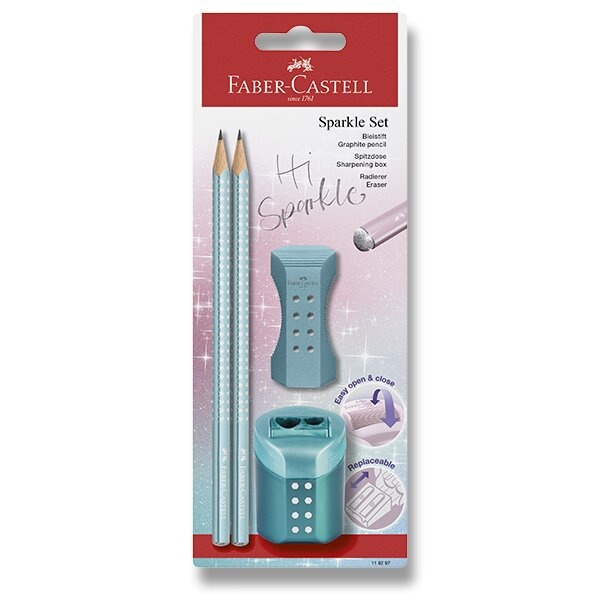 Grafitová tužka Faber-Castell Sparkle Cosmic Ocean set