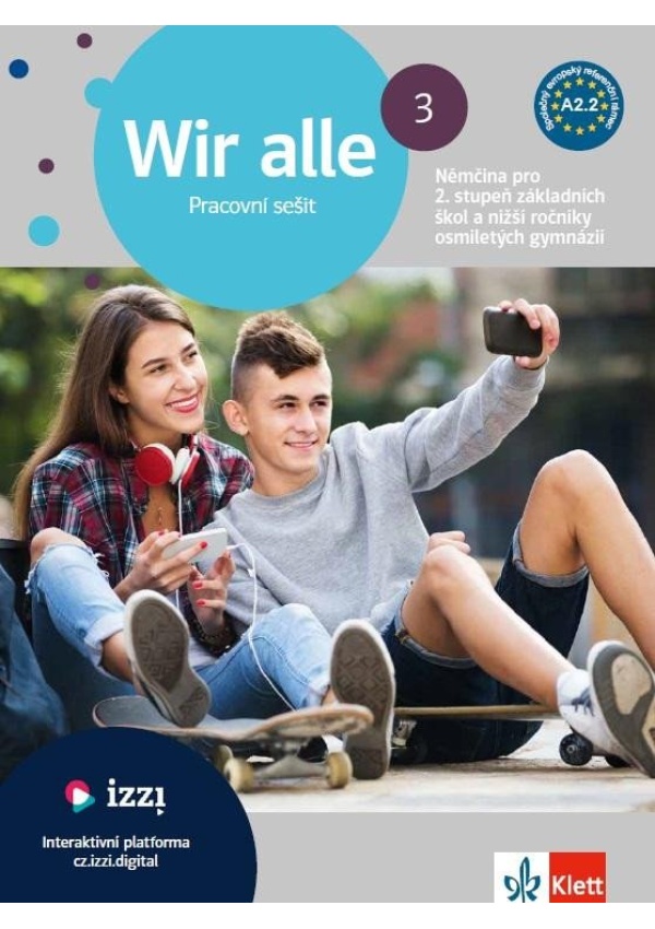 Wir alle 3 (A2.2) – barevný pracovní sešit + gramatický přehled