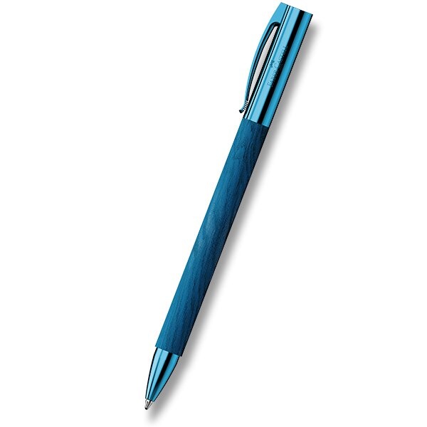 Faber-Castell Ambition Blue Wood kuličkové pero