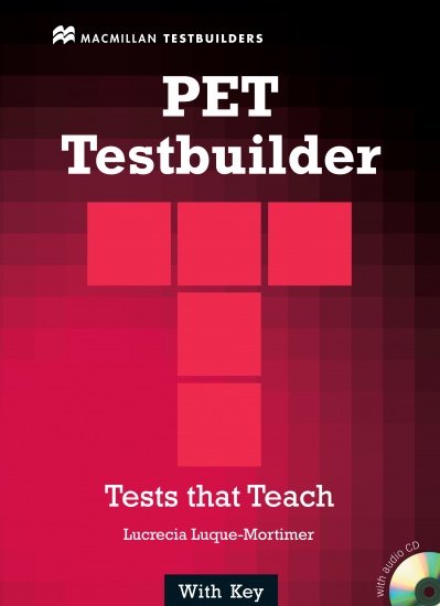 PET Testbuilder With Key and Audio CD : 9781405063012