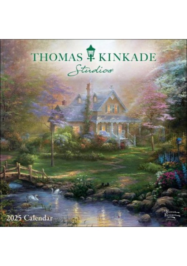 Thomas Kinkade Studios 2025 Mini Wall Calendar