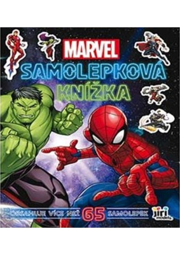 Samolepková knížka Marvel