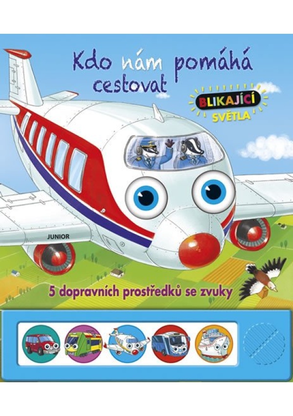 Kdo nám pomáhá cestovat - 5 ozvučených dopravních prostředků s blikajícími světly