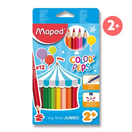 Maped Color Peps Jumbo - souprava pastelek