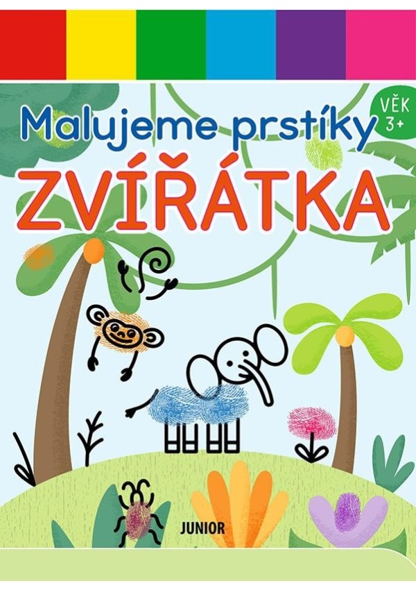 Malujeme prstíky - ZVÍŘÁTKA