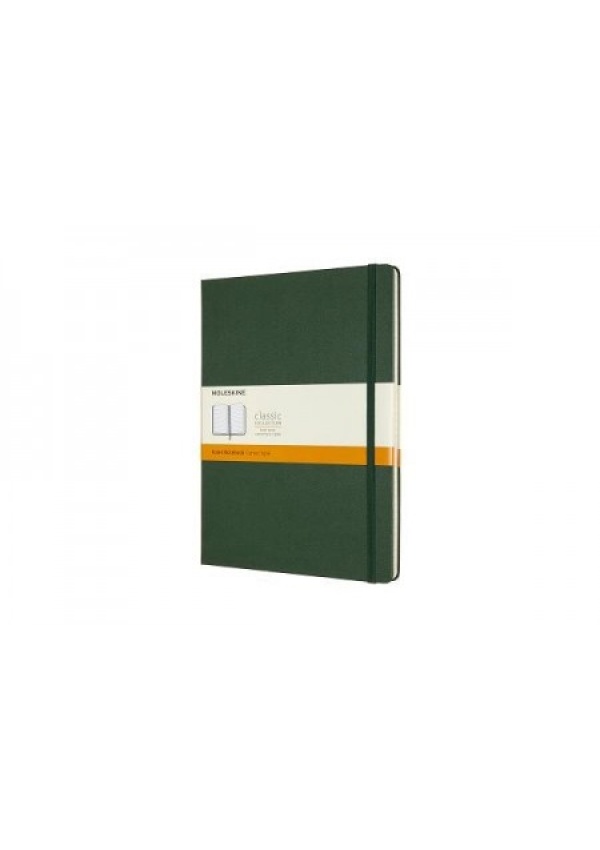 Moleskine Extra Large Ruled Hardcover Notebook, Myrtle Green