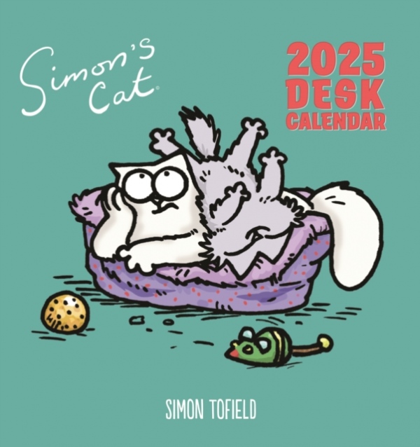 Simon’s Cat Easel Desk Calendar 2025