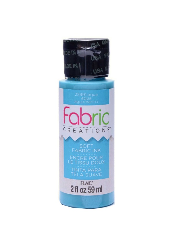 Fabric Creations Soft Fabric Inks - Barvy na textil Barvy Fabrik: Aqua