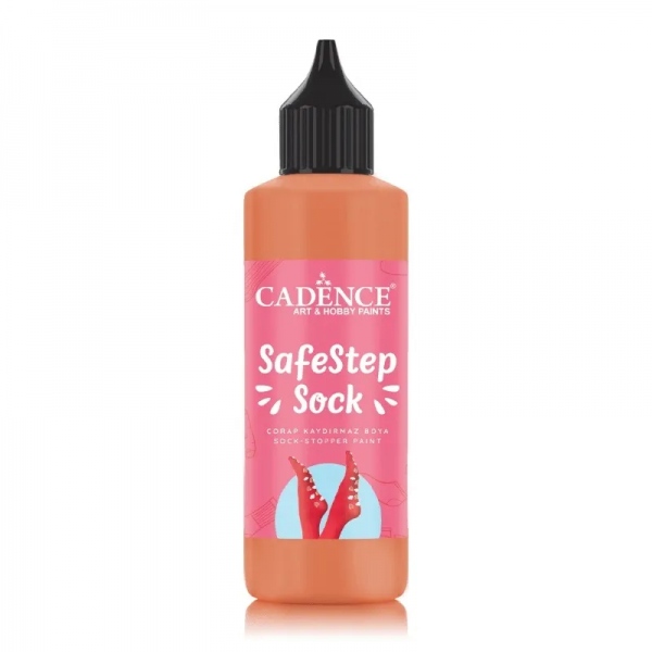 Protiskluzová barva Cadence SafeStep Sock-Stopper Paint, 90 ml - orange, oranžová