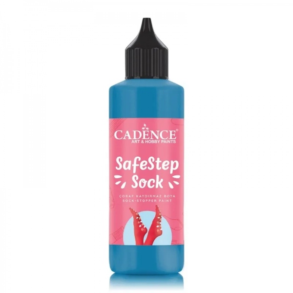 Protiskluzová barva Cadence SafeStep Sock-Stopper Paint, 90 ml - blue, modrá