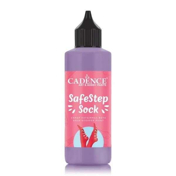 Protiskluzová barva Cadence SafeStep Sock-Stopper Paint, 90 ml - purple, fialová