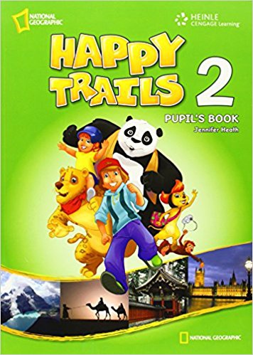 HAPPY TRAILS 2 PUPIL´S BOOK WITH AUDIO CD National Geographic learning