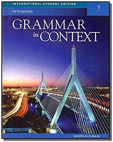 GRAMMAR IN CONTEXT 1 5E STUDENT´S BOOK International Student Edition
