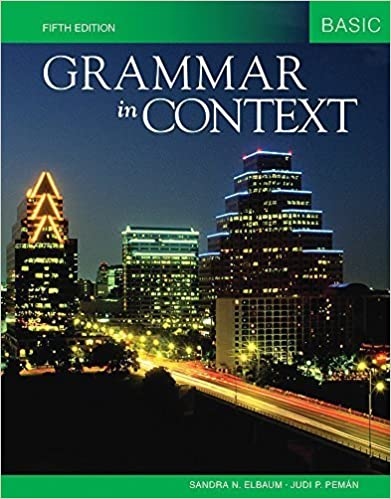 GRAMMAR IN CONTEXT BASIC 5E STUDENT´S BOOK International Student Edition