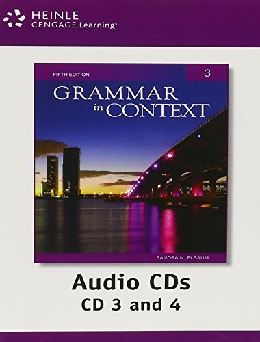 GRAMMAR IN CONTEXT 3 5E AUDIO CD