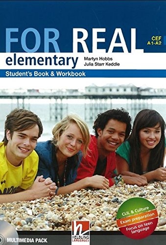 FOR REAL Elementary Level Student´s Pack (Starter + Student´s Book / Workbook + Links + CD-ROM + Links CD)