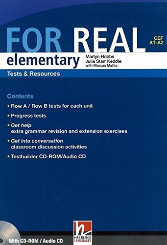 FOR REAL Elementary Level Tests & Resources + Testbuilder CD-ROM / Audio CD