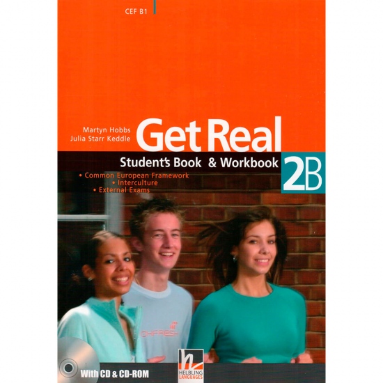 GET REAL COMBO 2B STUDENT´S BOOK PACK (Student´s Book & Workbook Multipack B + Audio CD + CD-ROM)