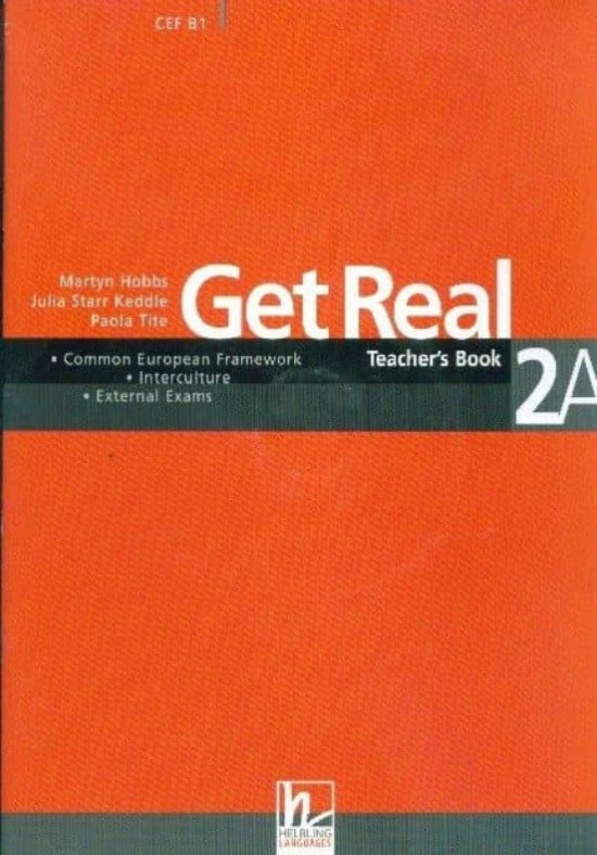 GET REAL COMBO 2A Teacher´s Book A + Audio CD