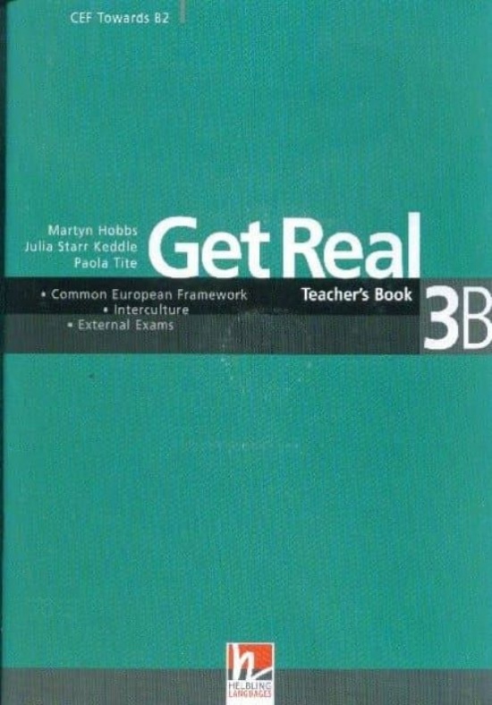 GET REAL COMBO 3B Teacher´s Book B + Audio CD