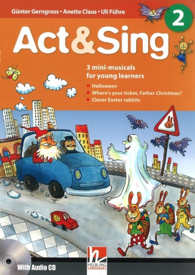 Helbling Primary Act & Sing 2 + Audio CD : 9783852722290