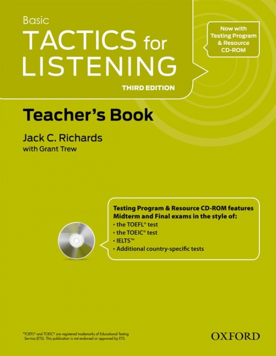 Tactics for Listening, Third Edition 1 Teacher´s Book with Audio CD Pack