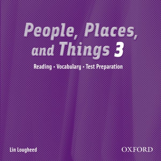 People, Places and Things 3 Audio CD