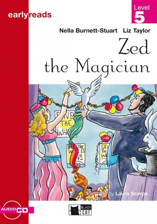 BLACK CAT - ZED THE MAGICIAN + CD (Early Readers Level 5)