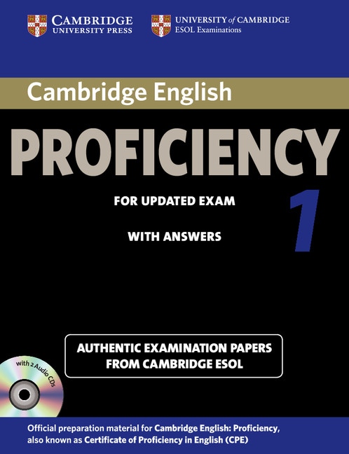 Cambridge CPE for updated exam 1 Self-study Pack (Student´s Book with Answers & Audio CDs (2))
