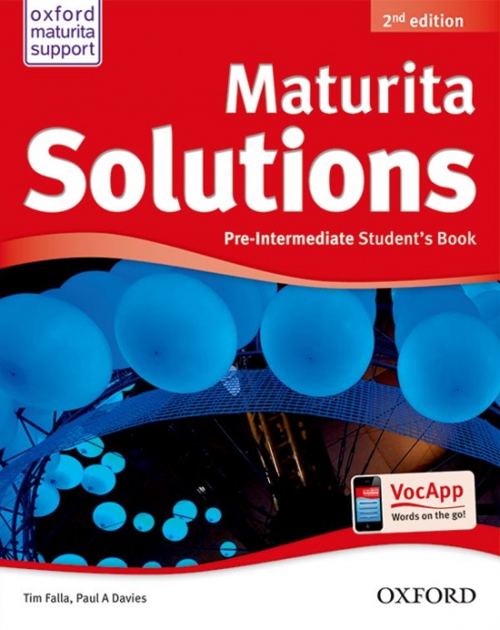 Maturita Solutions (2nd Edition) Pre-Intermediate Student´s Book CZ