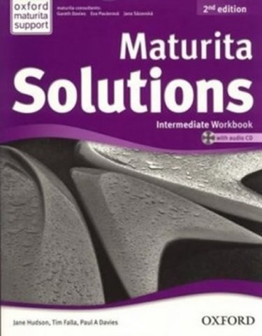 Maturita Solutions (2nd Edition) Intermediate Workbook with online audio