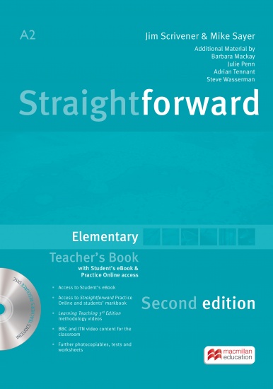 Straightforward 2nd Edition Elementary Teacher´s Book + eBook Pack