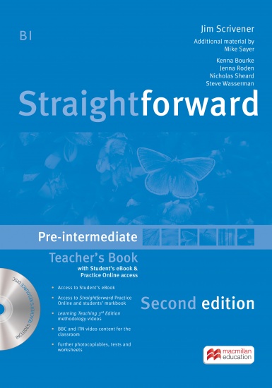 Straightforward 2nd Edition Pre-Intermediate Teacher´s Book + eBook Pack
