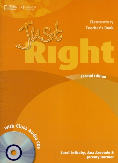 Just Right (2nd Edition) Elementary Teacher´s Book with Class Audio CD