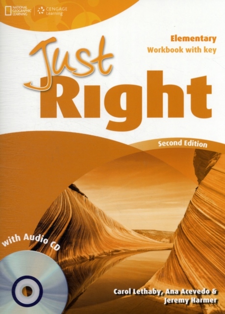 Just Right (2nd Edition) Elementary Workbook with Key & Audio CD