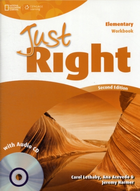 Just Right (2nd Edition) Elementary Workbook without Key with Audio CD