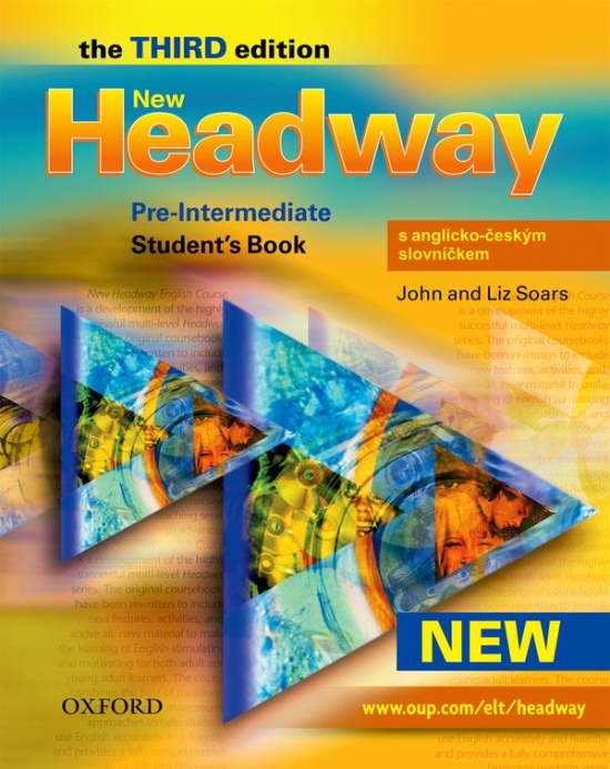New Headway Pre-Intermediate Third Edition (new ed.) Student´s Book + CZECH WORDLIST : 9780194716833