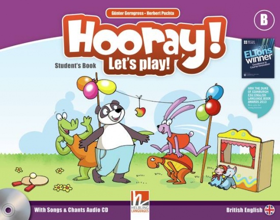 HOORAY, LET´S PLAY! B STUDENT´S BOOK WITH SONGS & CHANTS AUDIO CD : 9783852724546
