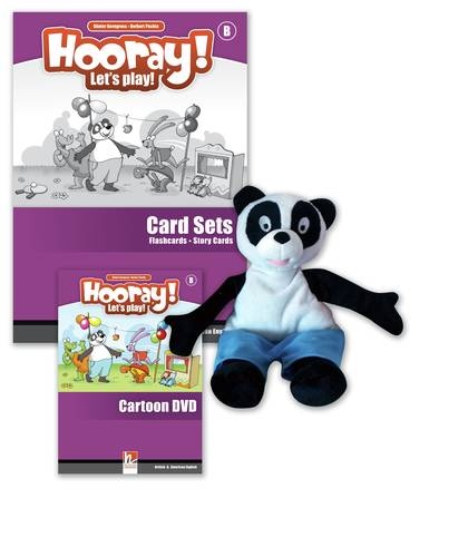 HOORAY, LET´S PLAY! B VISUAL PACK (Story Cards, Flashcards, Cartoon DVD, Handpuppet)