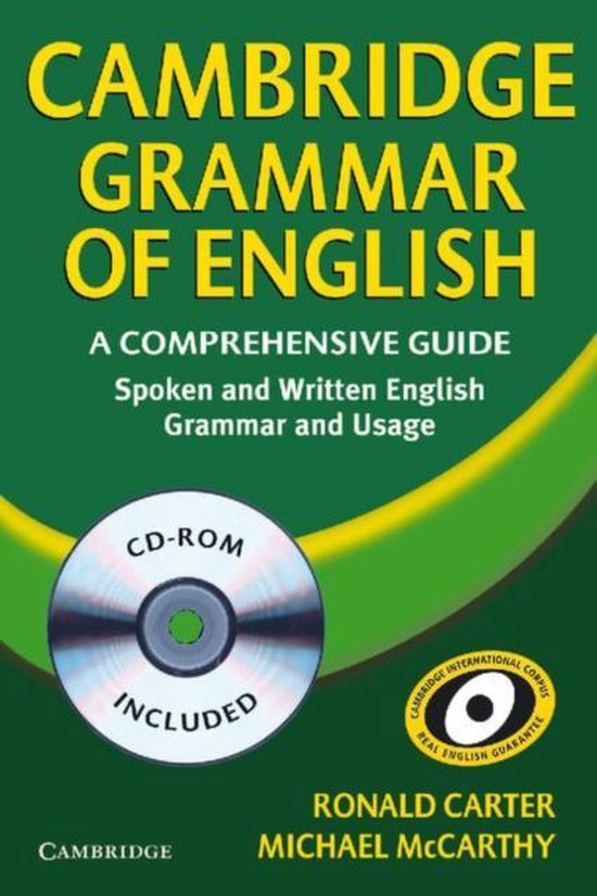 Cambridge Grammar of English Paperback with CD ROM : 9780521674393
