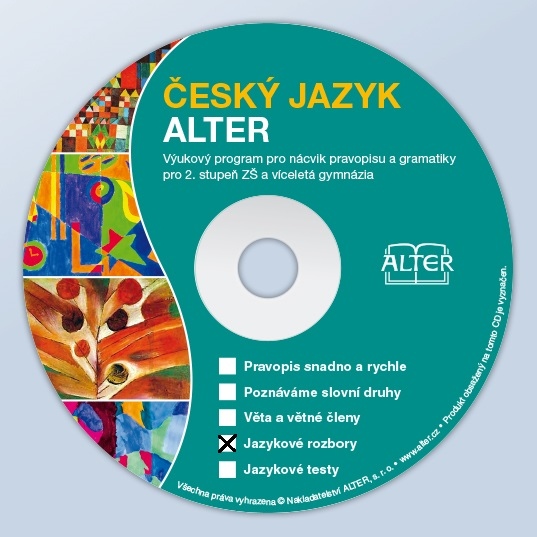 CD Jazykové rozbory - jednouživatelská verze Alter