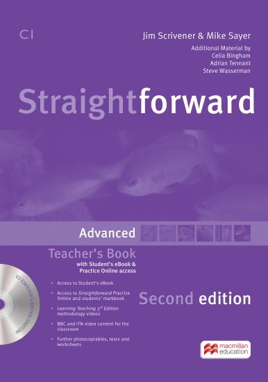 Straightforward 2nd Edition Advanced Teacher´s Book + eBook Pack