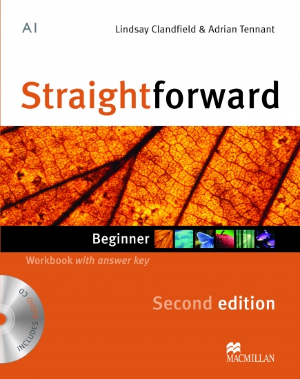 Straightforward 2nd Edition Beginner Workbook & Audio CD with Key