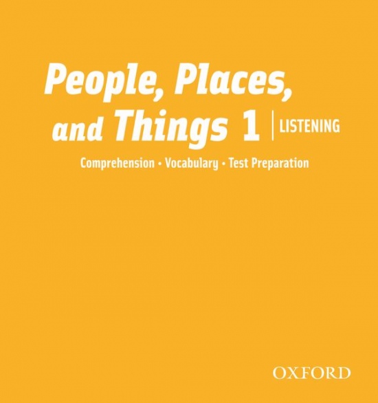 People, Places, and Things Listening 1 Audio CDs (2)