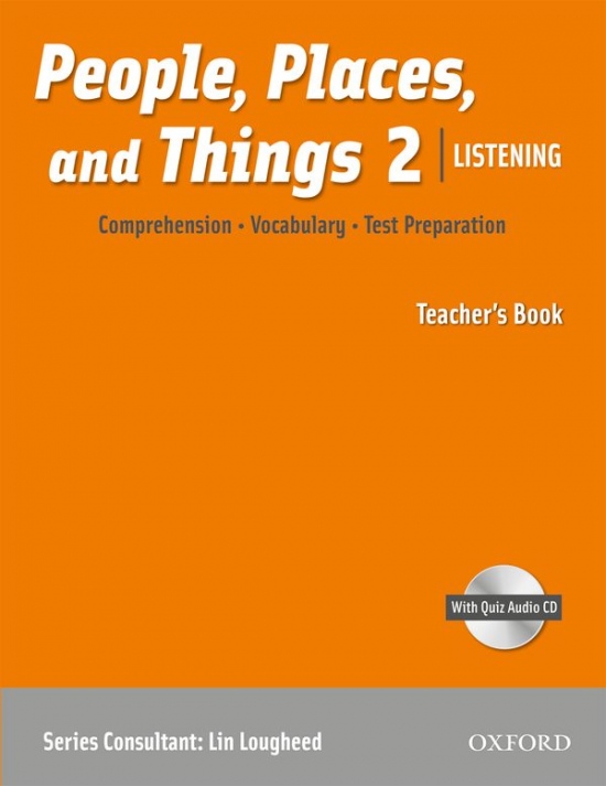 People, Places, and Things Listening 2 Teacher´s Book with Audio CD