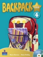 Backpack Gold 4 Student´s Book with CD-ROM New Edition