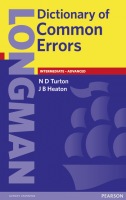 Longman Dictionary of Common Errors Book